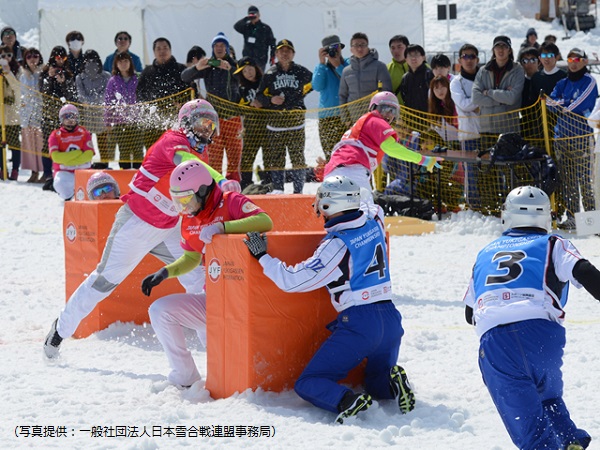 スポーツ雪合戦は北海道有珠群で1988年にスタート