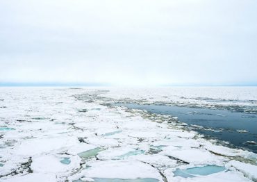 網走の流氷