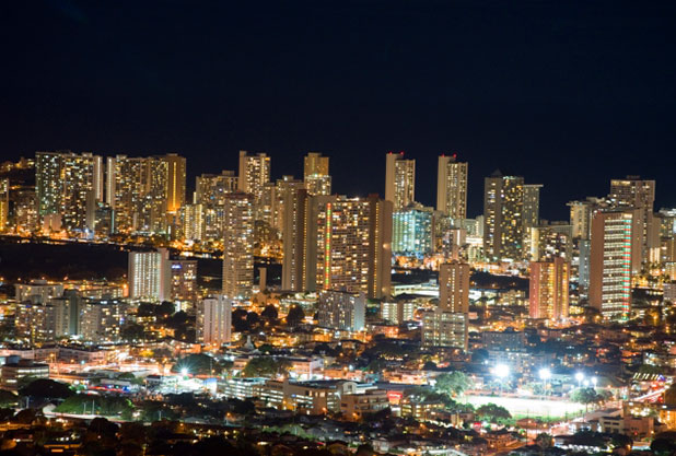 タンタラスの丘から見た夜景