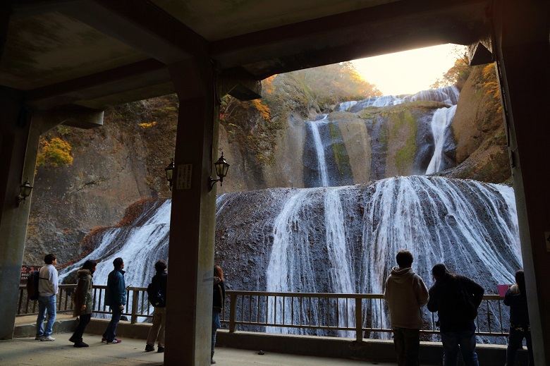 袋田の滝はマイナスイオンたっぷり