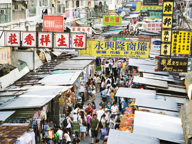 香港はショッピングも楽しめる