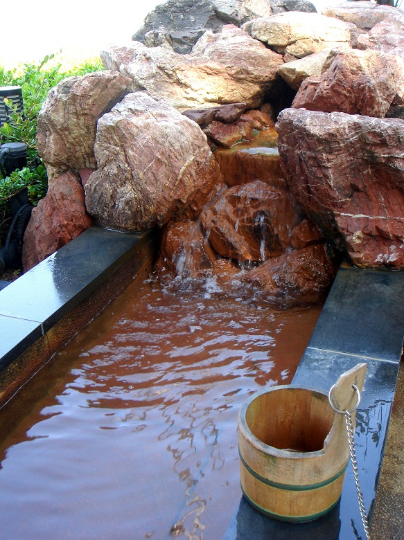 舘山寺温泉の足湯