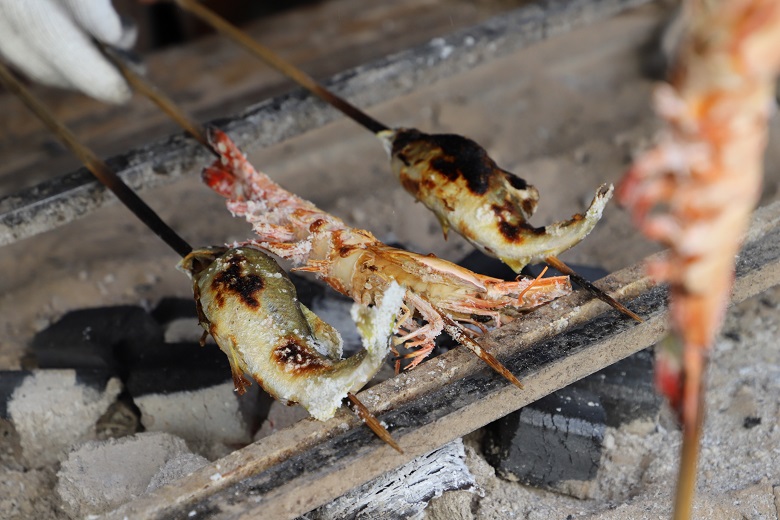 草津で食べ歩き