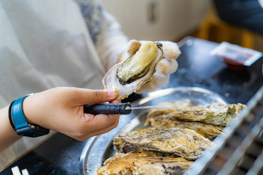 松島の牡蠣食べ放題