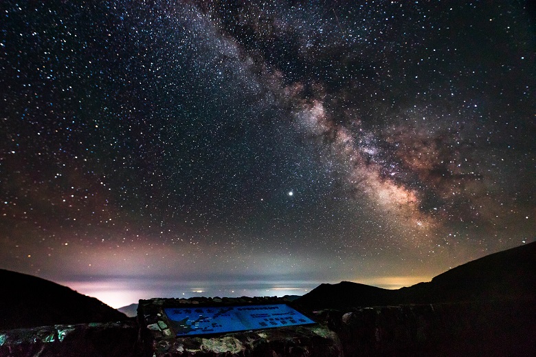 知床の星空