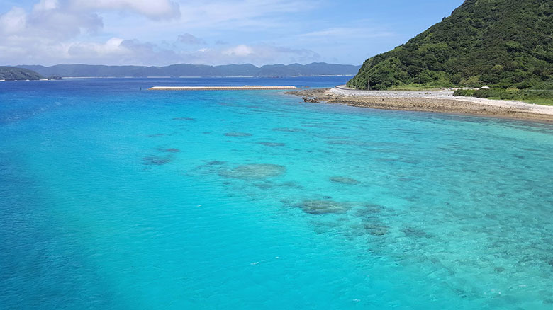 阿嘉島の海