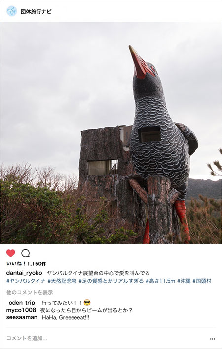 巨大ヤンバルクイナ象