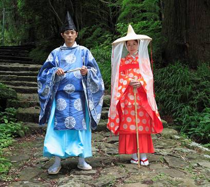 和歌山の世界遺産でコスプレ体験