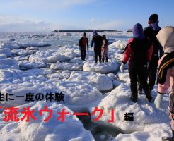 一生に一度の体験「流氷ウォーク」