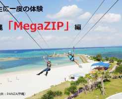 沖縄注目のアクティビティ「MegaZIP」体験