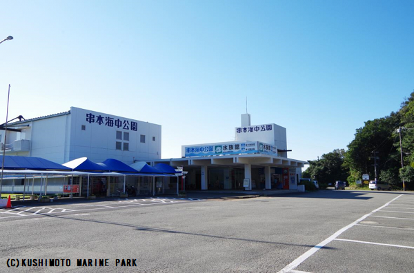 串本海中公園センターの建物