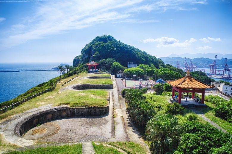 お台場の砲台跡