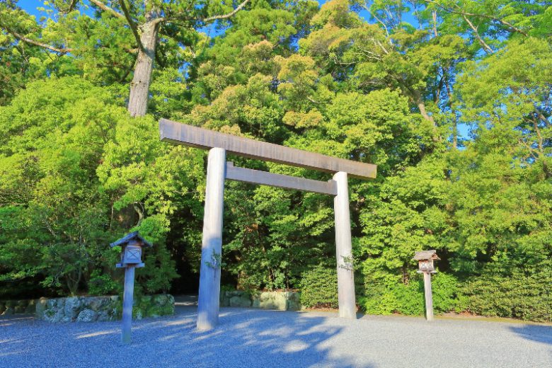 伊勢神宮・外宮の鳥居