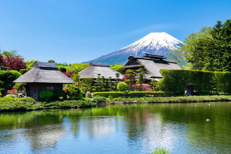 山梨・忍野八海