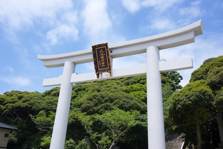 大洗磯前神社の二の鳥居