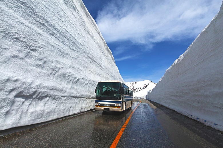 立山黒部アルペンルート・雪の大谷