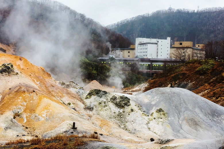 登別温泉街