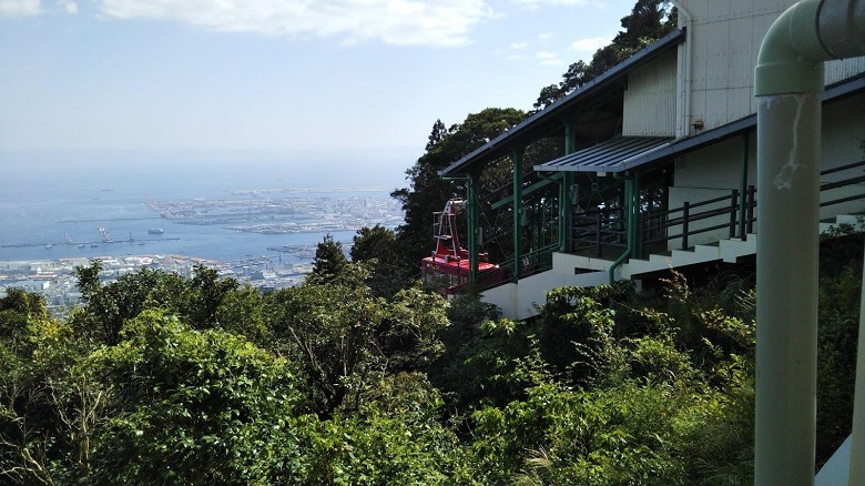 大阪市内まで見える絶景