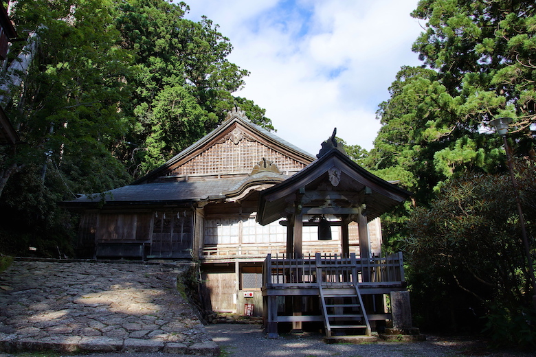 玉置神社の社務所