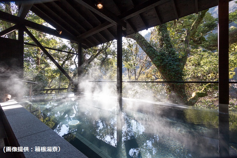 箱根湯寮・女性の見晴らし風呂