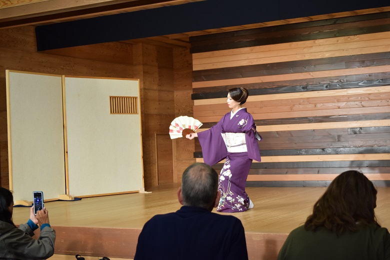 艶やかな踊りに視線が釘付け