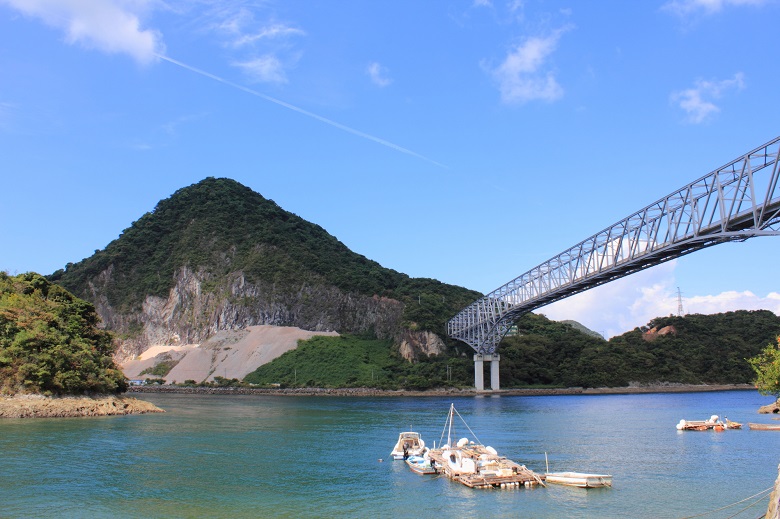 天草１橋からの景観