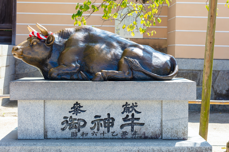 太宰府天満宮　御神牛