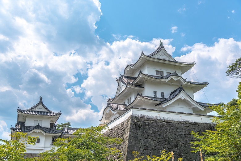 伊賀上野城の天守を再現