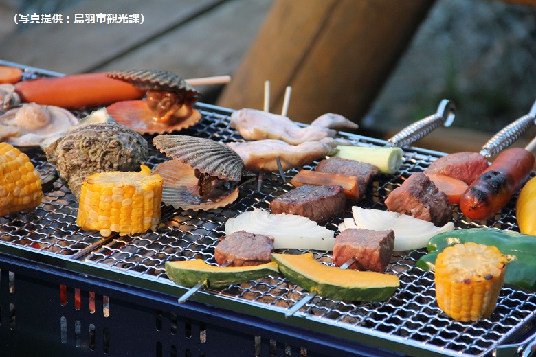 鳥羽キャンプセンターでBBQイベント