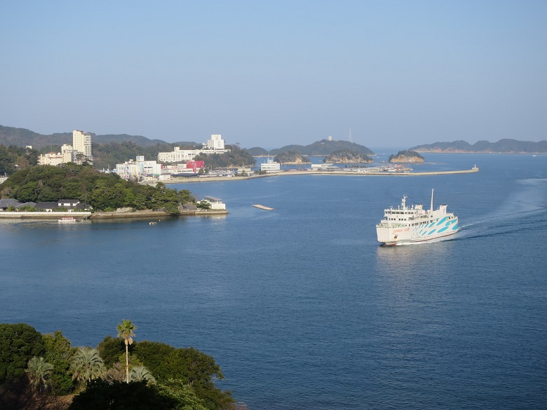 鳥羽湾の景色