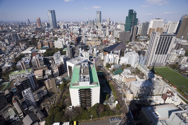 東京タワーからの眺望