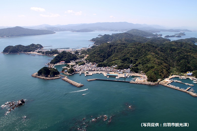 答志島の空撮