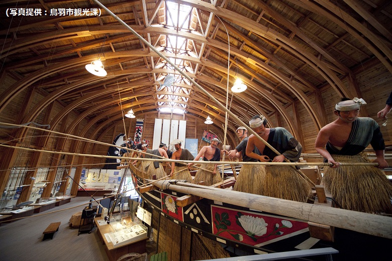 海の博物館の館内展示