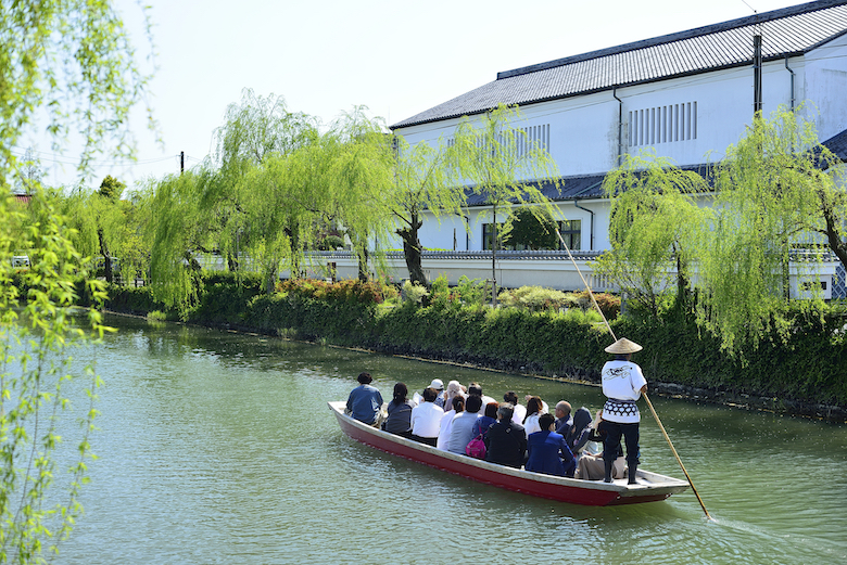 柳川でゆったり川下り観光