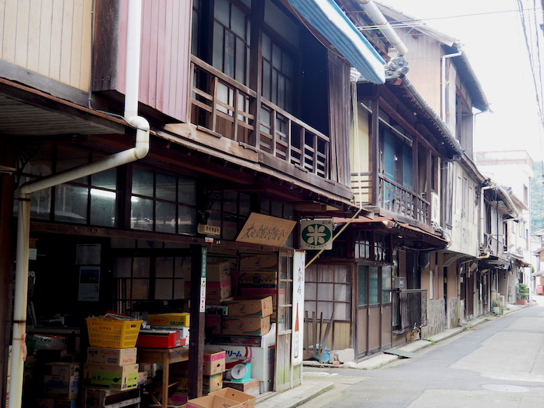 木江の町並み