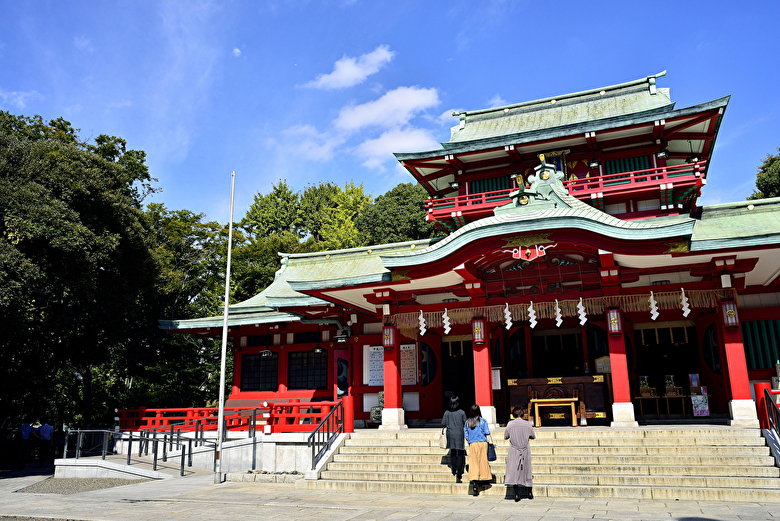 富岡八幡宮境内