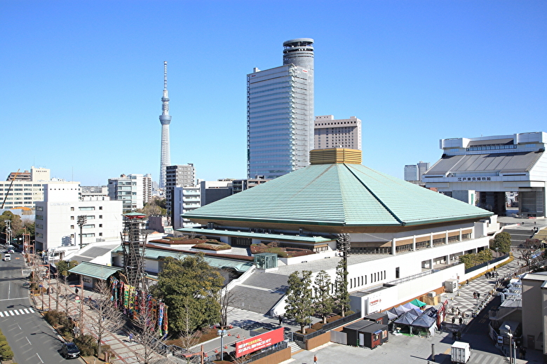 国技館と相撲博物館