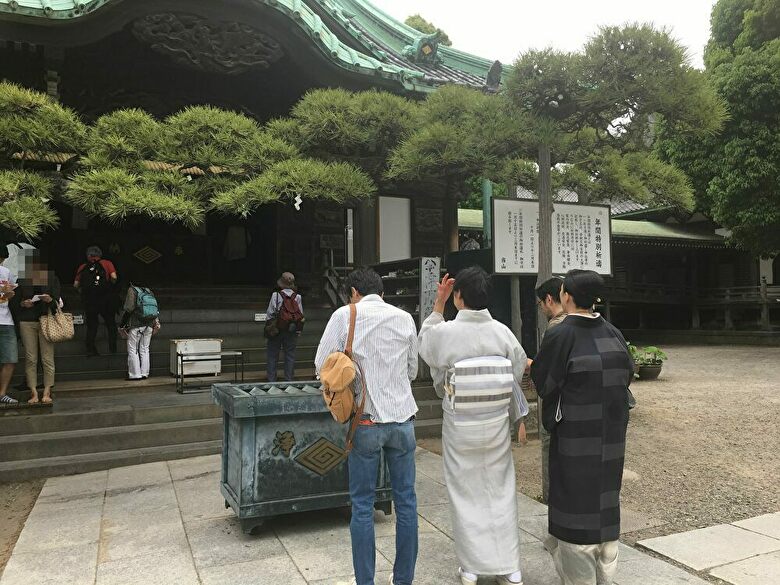 帝釈天境内