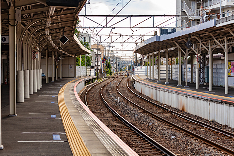 京成金町線柴又駅