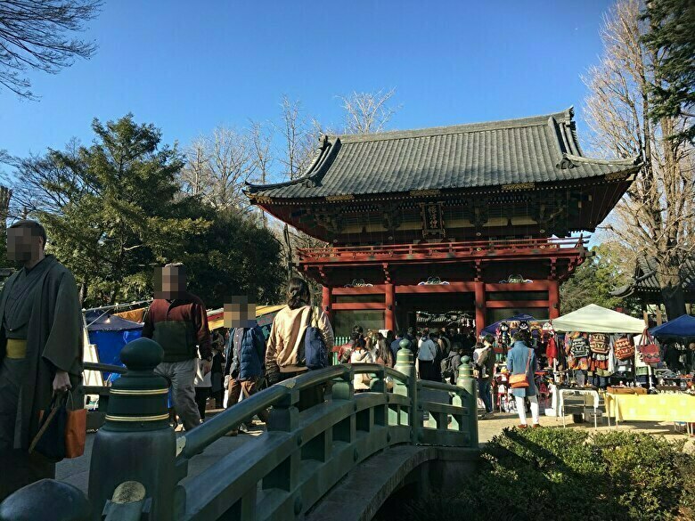 根津神社中門