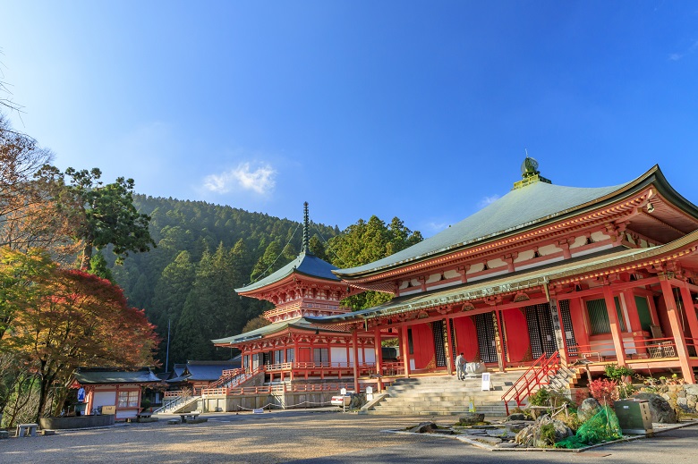 比叡山東塔地区