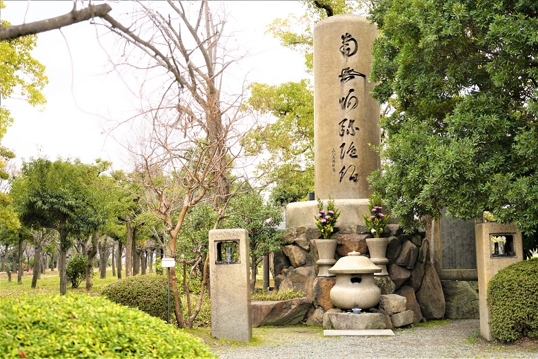 石山本願寺跡地