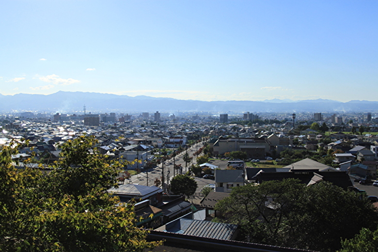 会津若松の景色