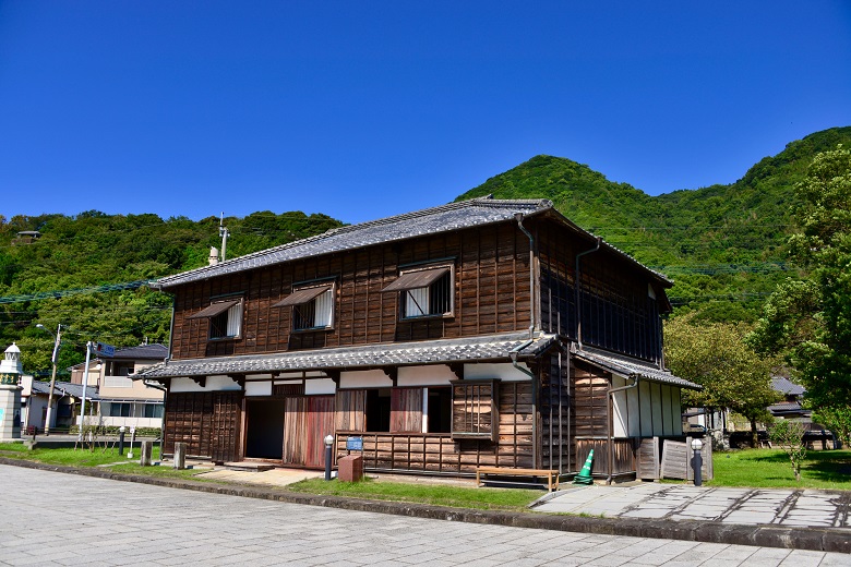 レトロな風景がひろがる三角西港