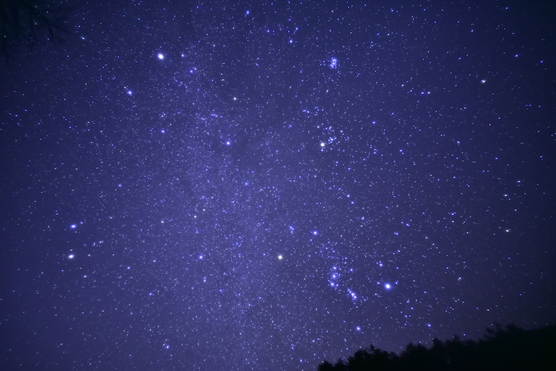 満天の星空