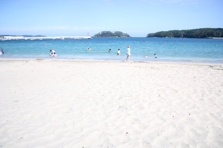 気仙沼大島の小田の浜