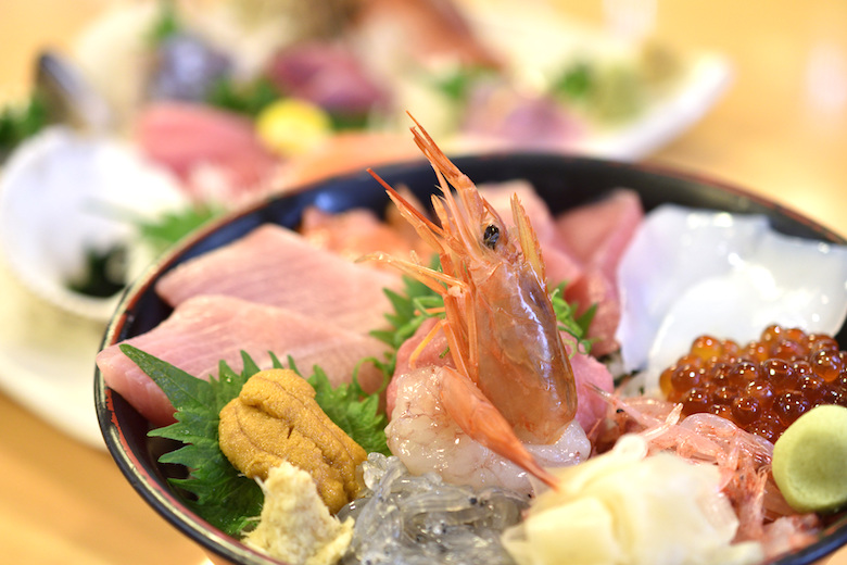 沼津港の海鮮丼