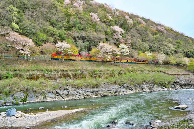 嵯峨野トロッコ