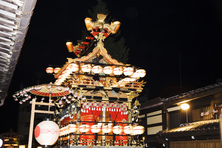 高山祭のまつり屋台