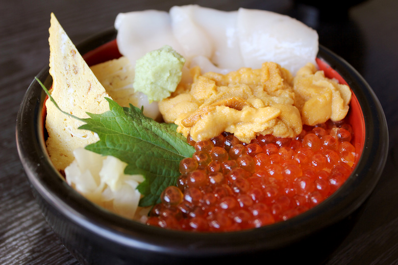 小樽のお好み三色丼